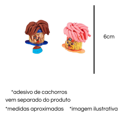 Massa Estrela Petshop Moldes E Potes Massinha E Livro
