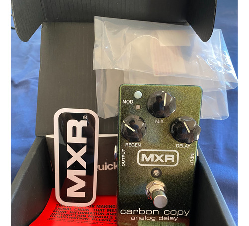 Pedal Mxr Carbon Copy Analog Delay 