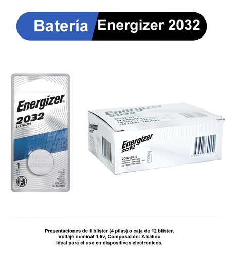 Bateria Energizer 2032