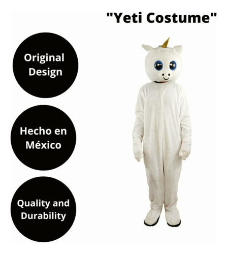 Unicornio Kawaii, Overol De Unicornio, Máscara Peluda De