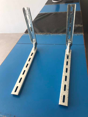 Juego Mensula Aire Acondicionado Galvanizadas 42cm