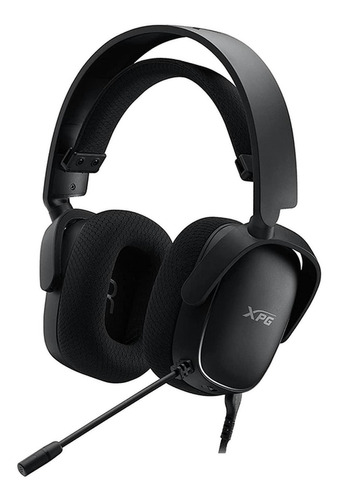 Audifonos Diadema Gamer Xpg Precog S Alámbricos 3.5mm Color Negro