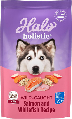 Alimento Holistico Para Perros Completa De Salmon Y Pescado