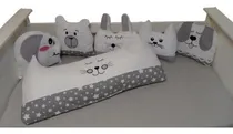 Comprar Chichonera Animalitos Con Cabecera Cuna Funcional Bebe