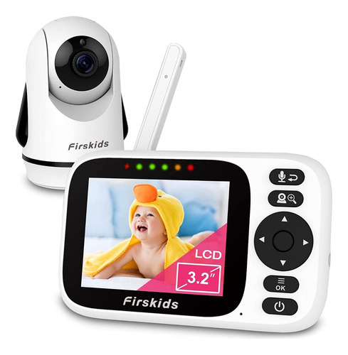 Imagen 3 de 10 de Vtech Monitor Video Bebé 1000p Visión Nocturna 2 Vías Temper