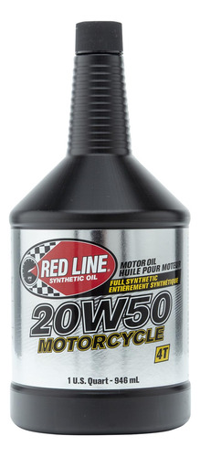 Línea Roja 42504 20w50 Aceite De Motocicleta Sintético - Qua