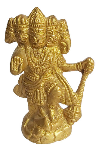 Parijat Handicraft Hanuman Brass Idolo Hindu Dios De La Fuer