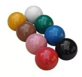 Jogo Bolas Sinuca Bilhar Snooker C/ 8 Bolas 50 Mm