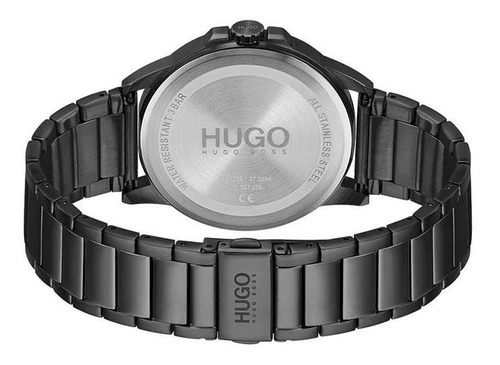 Reloj Hugo Para Hombre 1530187 Acero inoxidable Negro