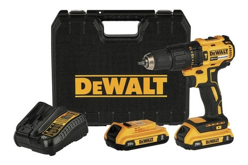 Taladro Percutor Atornillador Brushless Dcd7781 Dewalt Color Amarillo Frecuencia 50