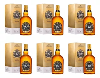 Whisky Chivas Regal Xv 750ml Caixa C/6 C/ Nfe E Frete Grátis