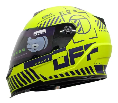 Casco shaft amarillo hotsell