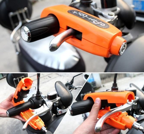 Candado De Seguridad Para Moto Caps Lock Bloqueo Para Moto