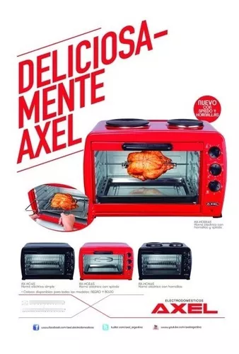 Horno eléctrico de 45 litros AX-HC45