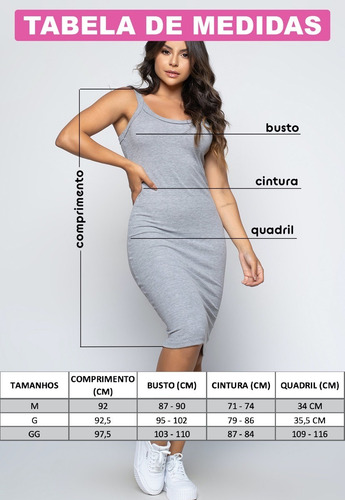 Imagem 5 de 8 de Vestido Midi Ribana Canelado Moletom Moda Feminina 9582