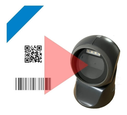 Imagen 6 de 8 de Lector Escáner De Códigos Qr / Barras Omnidireccional 2d/1d
