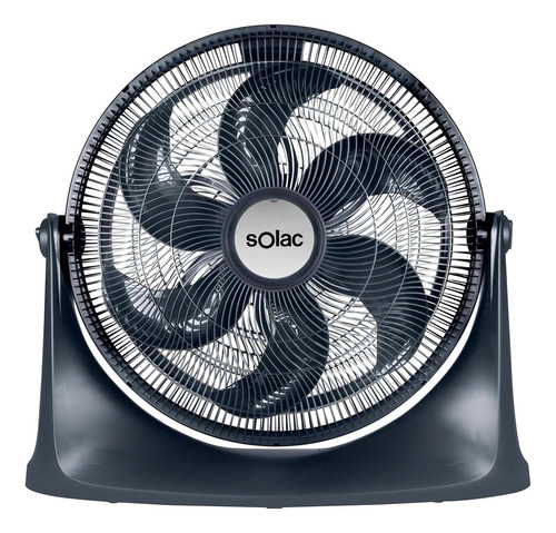 Ventilador De Piso Solac 3 Velocidades Color de la estructura Negro