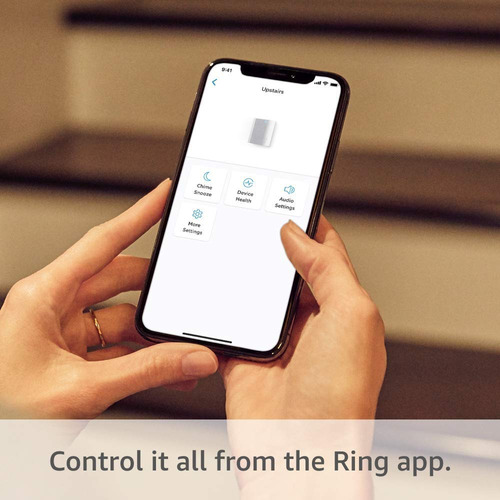 Chime Ring Chime Hear Notificações Para Câmeras Ring E Doo