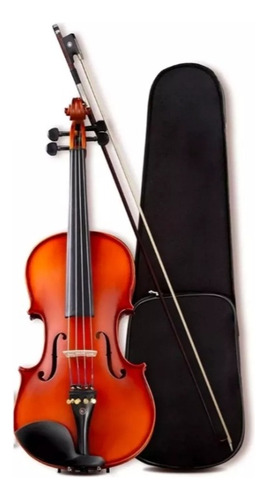 Violín 4/4 Semiprofesional Incluye Arco Y Estuche 