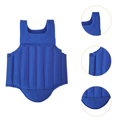 Sanda Gear Set Equipo De Protección De Color Azul L