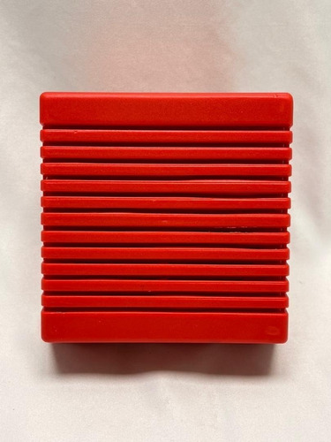 Difusor De Sonido,caja Plastica, Color Rojo, Sovica