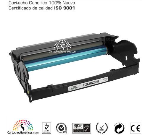 3 Drum Compatible Lexmark E260 E260d E360 E360d E460dw X363
