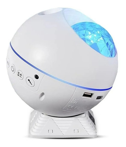 Mini Projetor Galaxy Touch Wi-fi Estrelas Luas Nebulosa 3304