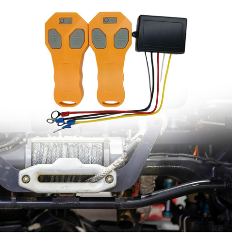 Kit De Control Remoto De Cabrestante De Coche 12v 24v 5a-7a
