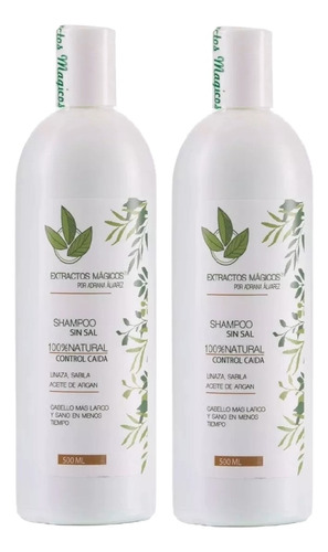 2 Shampoo Extractos Mágicos - mL a $77
