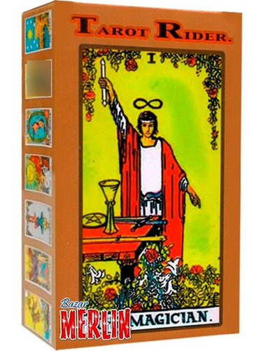 Tarot Rider Cartas Profesional Incluye Folleto De Uso 