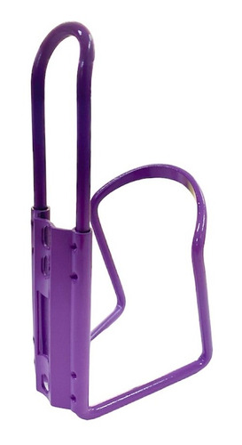 Porta Vasos Bicicleta Mybikemx Aluminio Morado Sport Urbano