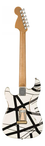 Guitarra Evh Eddie Van Halen Frankenstein Striped Series Black White