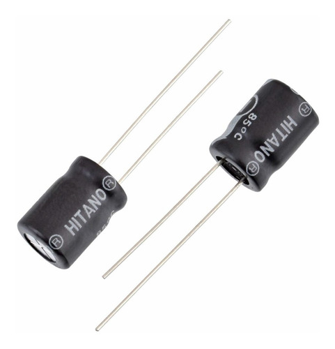 50 Unidades Condensador Electrolítico 2.2uf 63v Capacitor