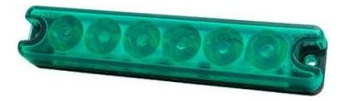 Baliza Electronica 6 Leds C/secuencia De Destellos Verde 