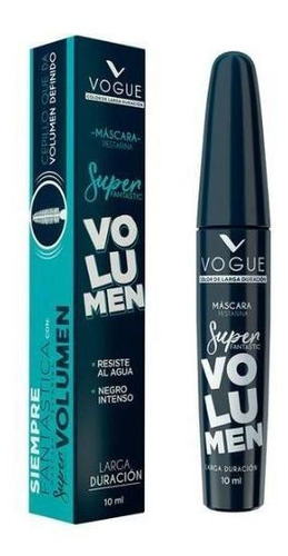 Mascara De Pestañas Vogue Super Volumen Negro