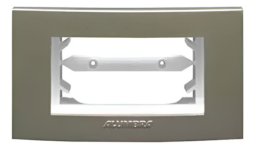 Placa Para Móveis 1 Módulo Pro Class 85751 Titanium Alumbra