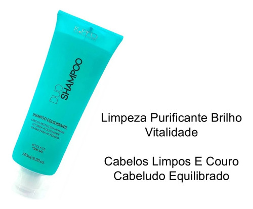 Shampoo Sem Sal K.pro Linha Ice Duo 240ml