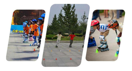10 Unidades Conos De Entrenamiento Deportivo Hueco Color