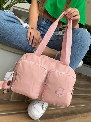 Bolso Defea Rosado Kipling