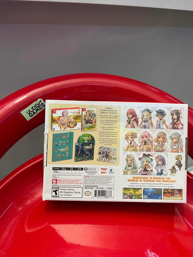 Rune Factory 3 Special Golden Memo Nintendo Switch Sellado (Usado)