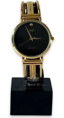 Reloj Q&Q Hombre Dorado