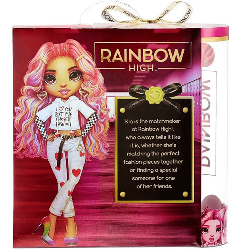 Imagen 7 de 9 de Muñeca Rainbow High Kia Hart Edición Especial