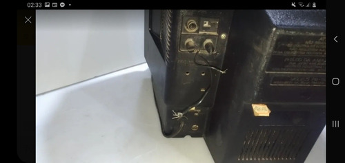 Tv Antiga Philco Preto E Branco..colecionador