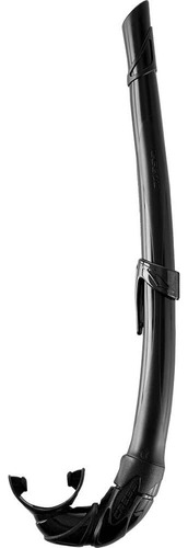 Respirador Snorkel De Mergulho Cressi Corsica Flex Cor Preto