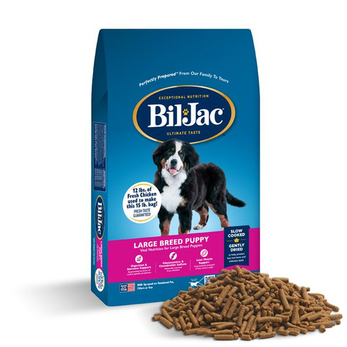 Alimento Bil Jac Para Perro Cachorro Raza Grande 6.8 Kg