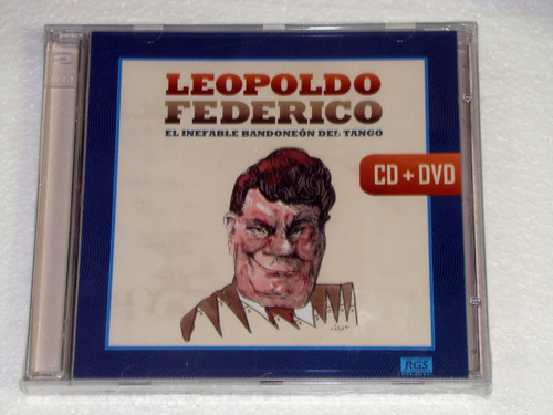 Leopoldo Federico El Bandoneon Del Tango Dvd Cd Nuevo Kktu 