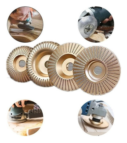Abrasive Disc For Wood Grinder 4 Units 1