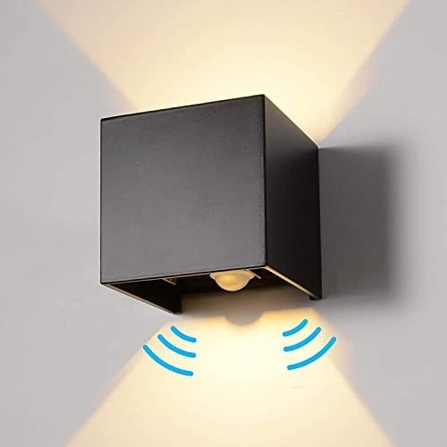 Sensor De Movimiento Inhdbox Pared Led Lighting Aplique, 7w 