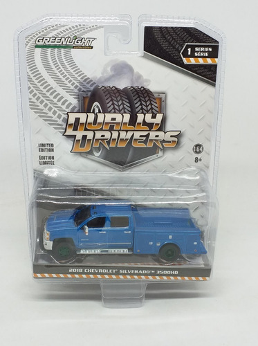 Greenlight Green Machine Serie 1 Dually Drivers Silverado A