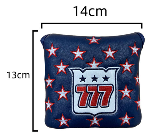 Golf Putter Head Cover Regalo De Golfista 14x13cm Cuadrado